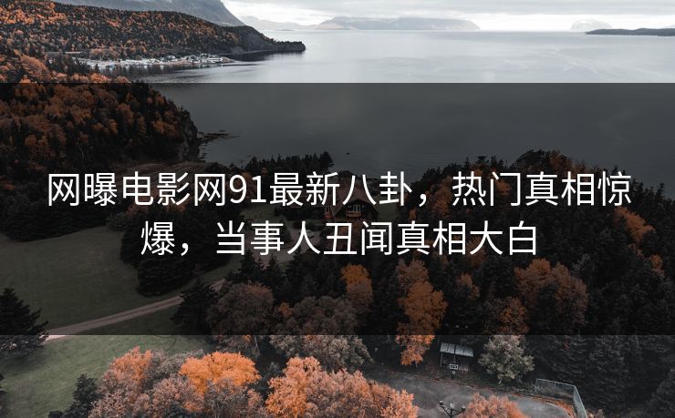 网曝电影网91最新八卦，热门真相惊爆，当事人丑闻真相大白