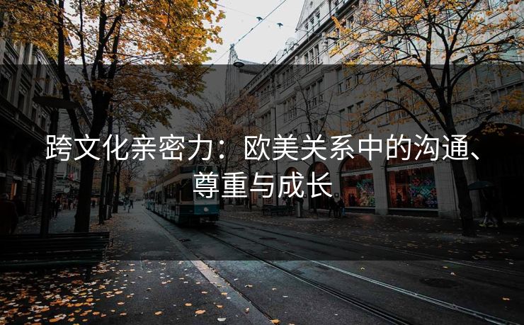跨文化亲密力：欧美关系中的沟通、尊重与成长